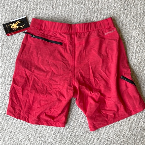 Spyder active shorts, red - Picture 2 of 3